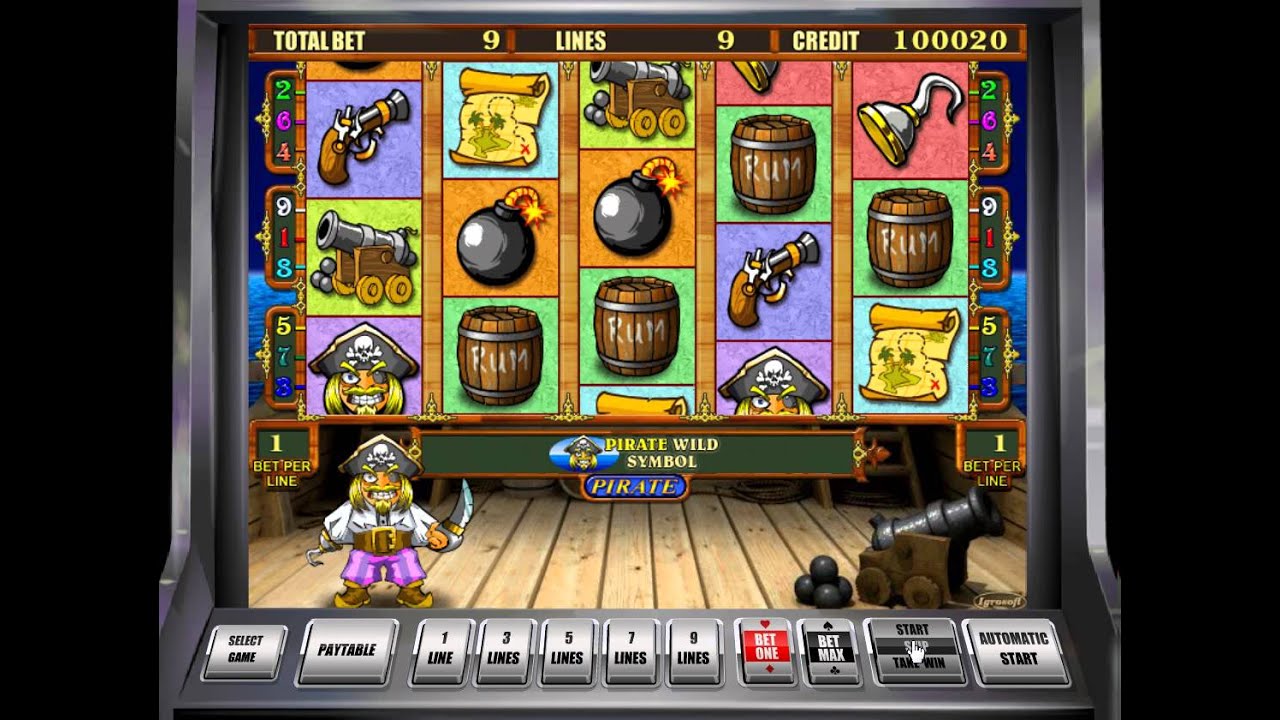 Игровой автомат Пираты Pirate играть бесплатно онлайн